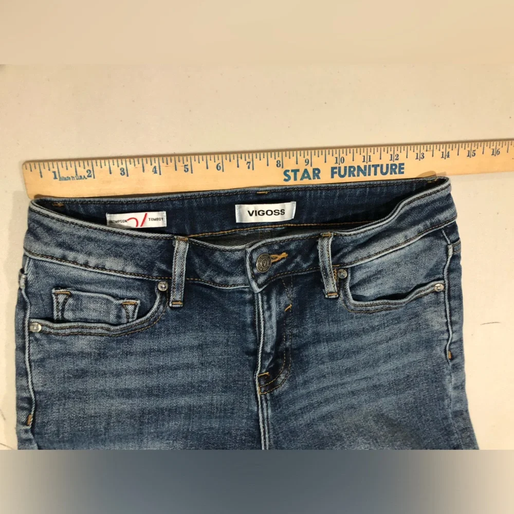 VIGOSS Thompson Tomboy Crop Relaxed Skinny Jeans